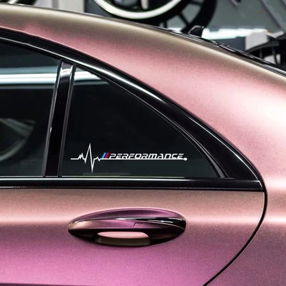 2 шт. Автомобильные Боковые оконные наклейки для BMW F20 F30 F10 E90 E36 E46 E39 E60