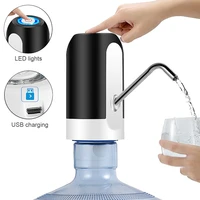automatic water dispenser bottled water manual water press portable wireless drinking bottle switch usb household water pump