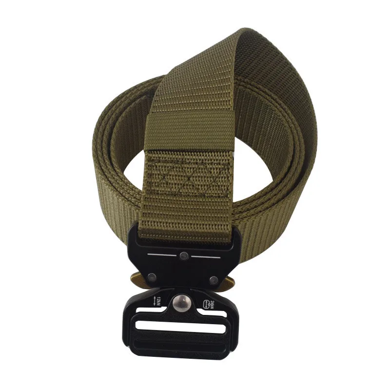 

LISM New Tactical Belt Thicken 3.8CM Multifunctional Outdoor Products Survival Mountaineering Riding Equestrian Training Belt