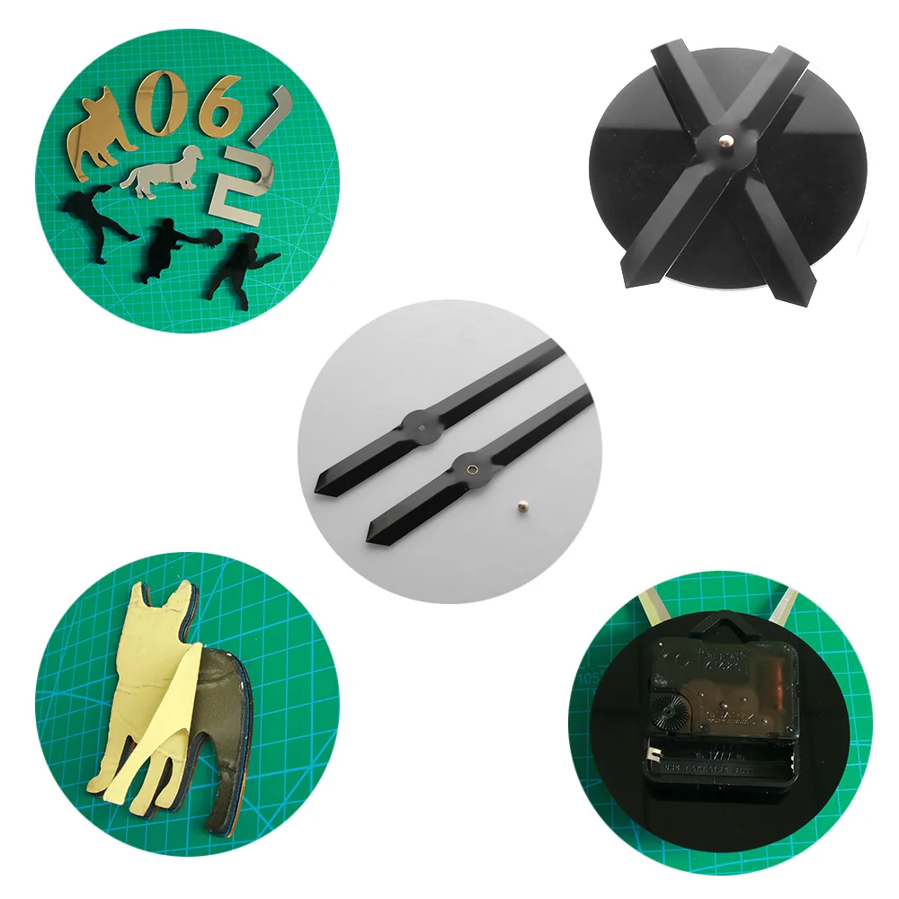 

West Highland Terrier Westie Dog Breed 3D Large DIY Wall Clock Puppy Animal Self Adhesive Mirror Effect Acrylic Time Clock Watch