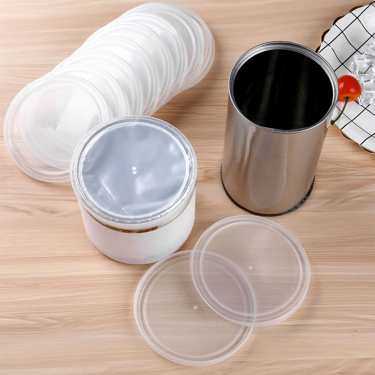 

12 Pcs Reusable Can Covers BPA-Free Plastic Tight Seals Can Covers Lids for Canned Goods or Pet Dog Cat Food Can Tins Lids