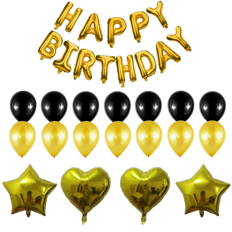 16-дюймовые буквы детское украшение для вечеринки в честь Дня Рождения | Дом и сад