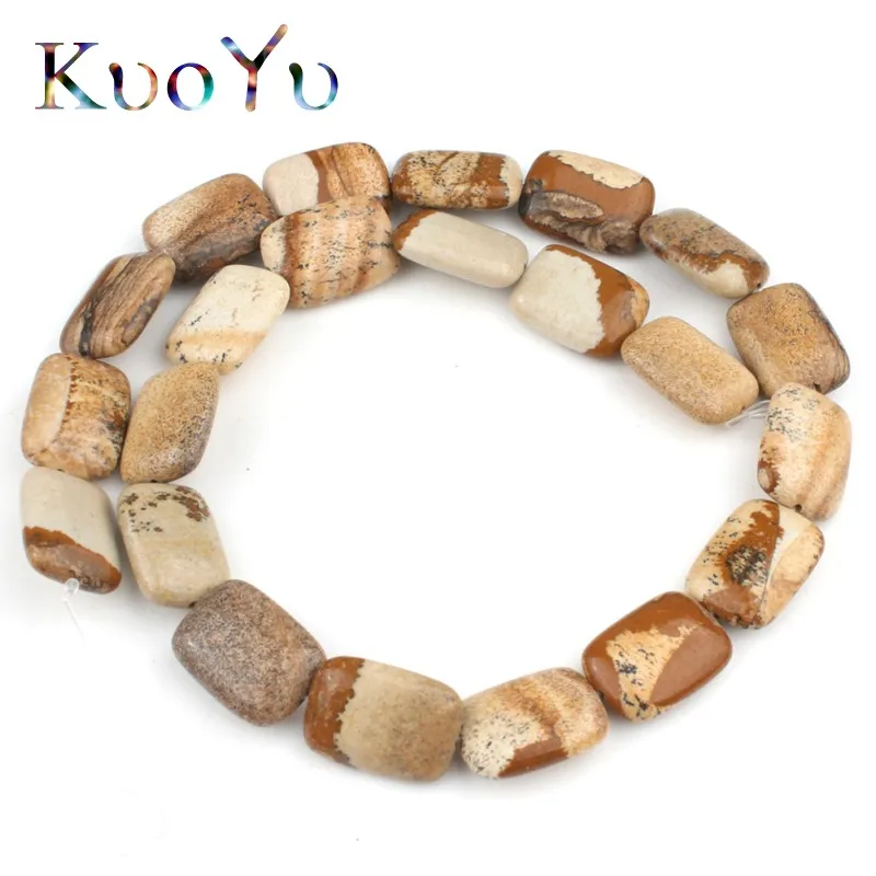 Бусины из натурального агата и нефрита 13 х18 мм | Украшения аксессуары