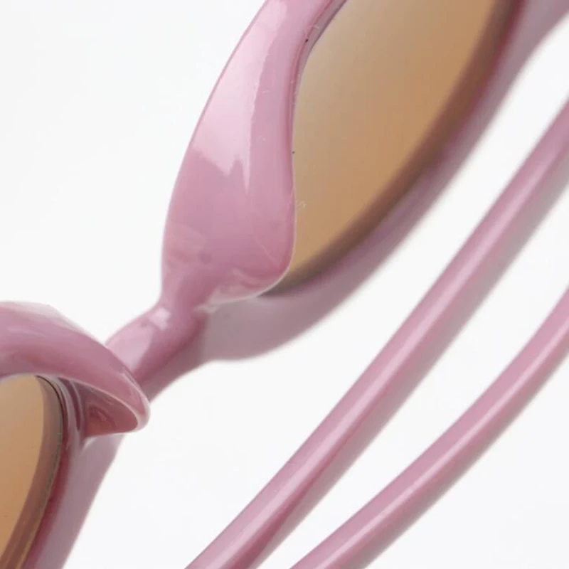 1 шт. винтажные разноцветные простые детские круглые солнцезащитные очки для