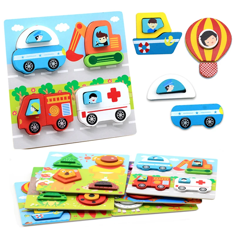 

Детский 3D-пазл для раннего развития