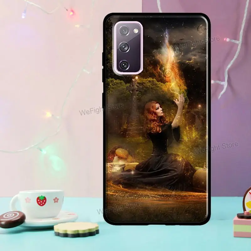 Чехол Moon Witch с ужасом для Samsung S20 FE S10e S8 S9 S10 Plus чехол Galaxy Note 20 Ultra 10 | Мобильные