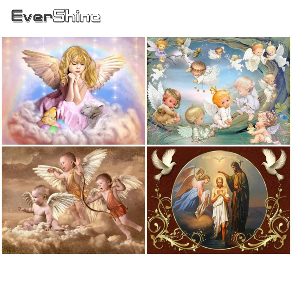 EverShine алмазная вышивка религия картины стразами полная выкладка мозаика крестом