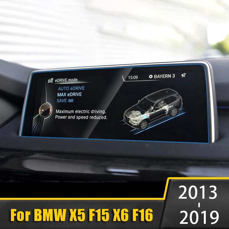 

For BMW X5 X6 f15 f16 2013-2019 Tempered Glass Car Navigation Screen Protector Touch Display Screen film Anti Scratch Sticker