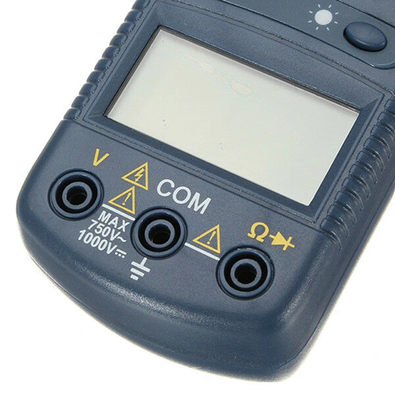DT201 LCD Digital Clamp Meter Multimeter Mini DC/AC Meters Voltmeter Portable Automatic Range Tester | Инструменты