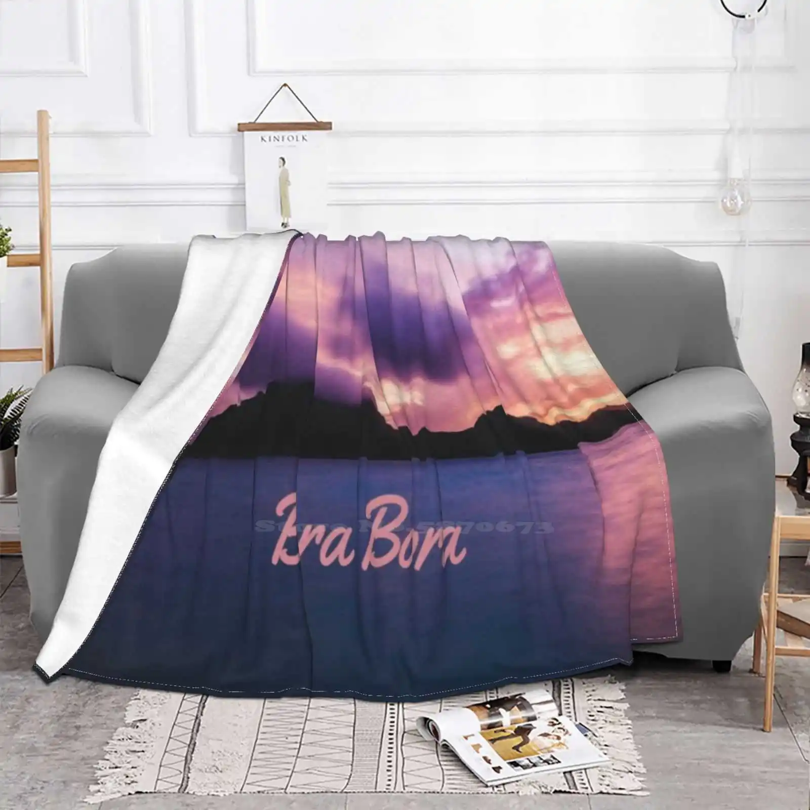 Пляжные супертеплые мягкие одеяла Suset для дивана/кровати/путешествий остров