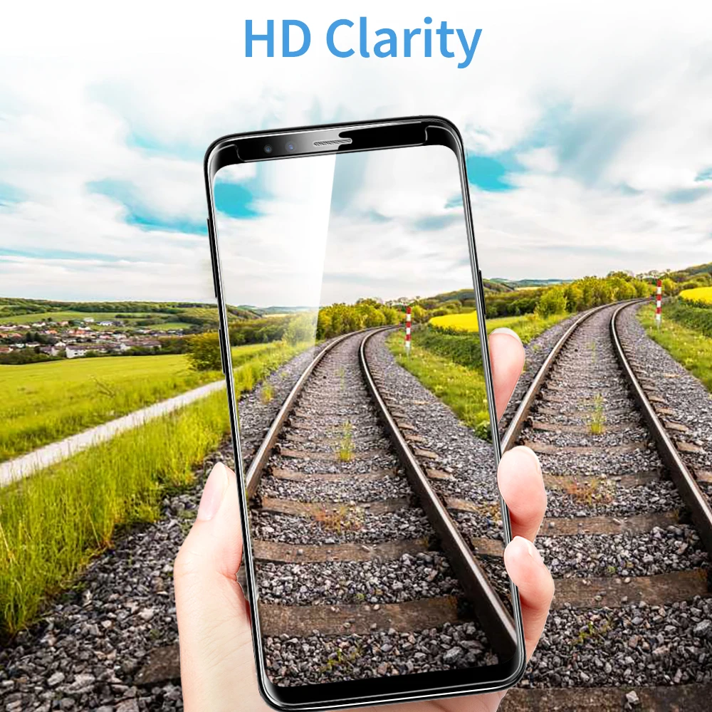 ESR 9H Защитная пленка для samsung Galaxy S9 3D изогнутая полноэкранная крышка для samsung S9 Plus закаленное стекло