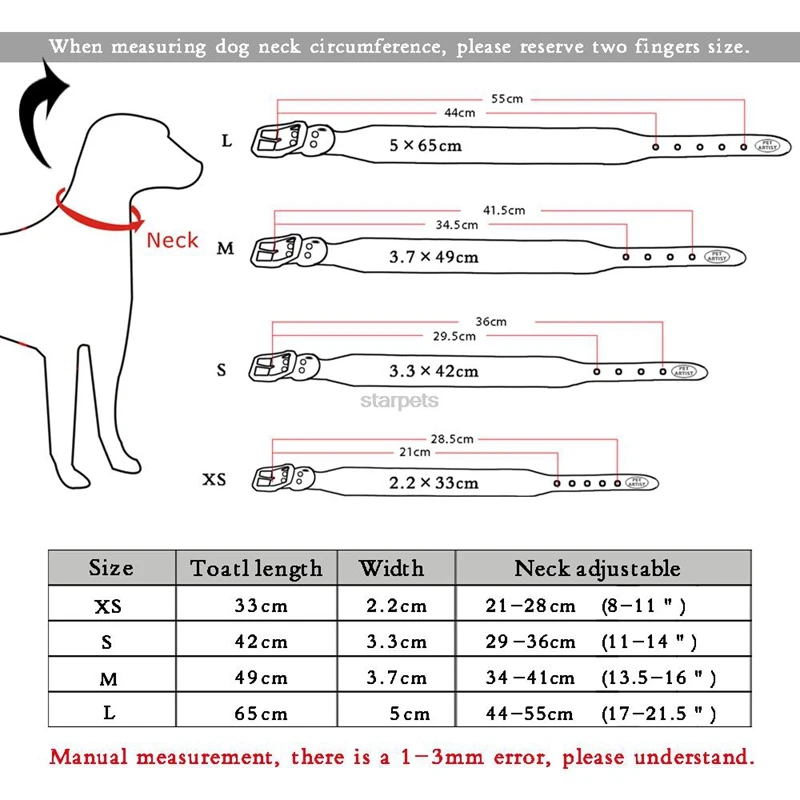 

Cool Rivets Studded Best Genuine Leather Pet Dog Collars for Small Medium Large Dogs 5 Colors Boxer Bulldog Pitbull XS S M L
