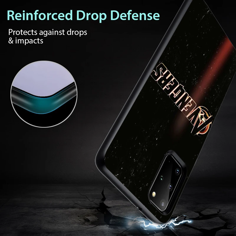 

Hot Marvel Logo for Samsung Galaxy S21 S20 FE Ultra Lite S10 5G S10E S9 S8 Plus Black Phone Case