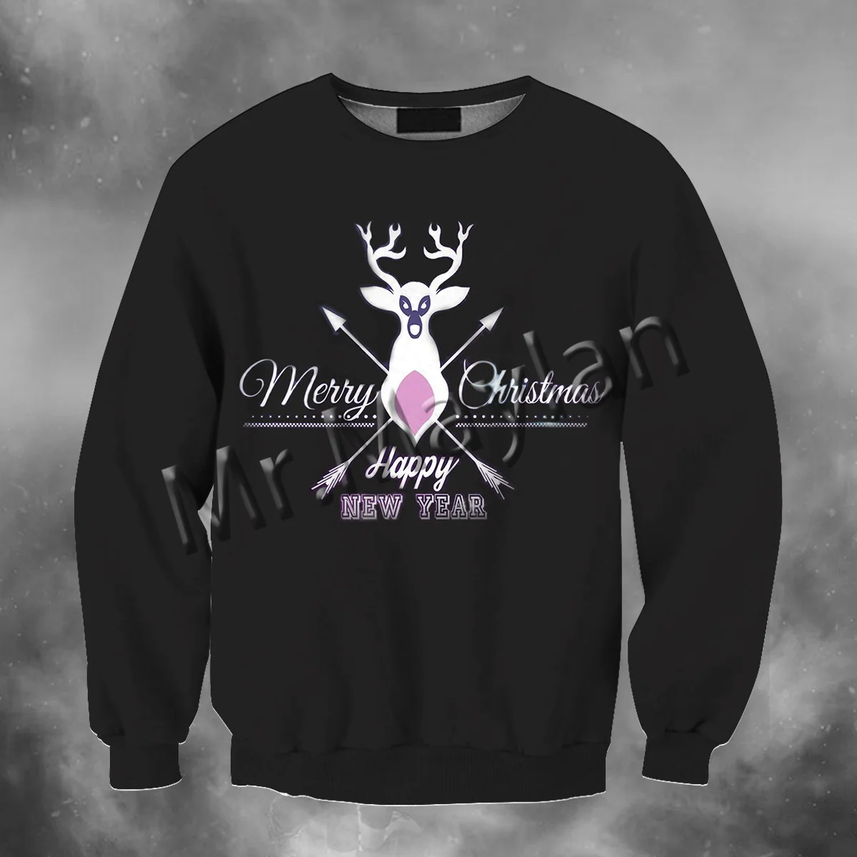 

Fashion Deer Christmas 3D All Over Printed Clothes Men Casual Sportswear Unisex Cool Sweatshirt Hoodie Zipper Jackets Tops S-434