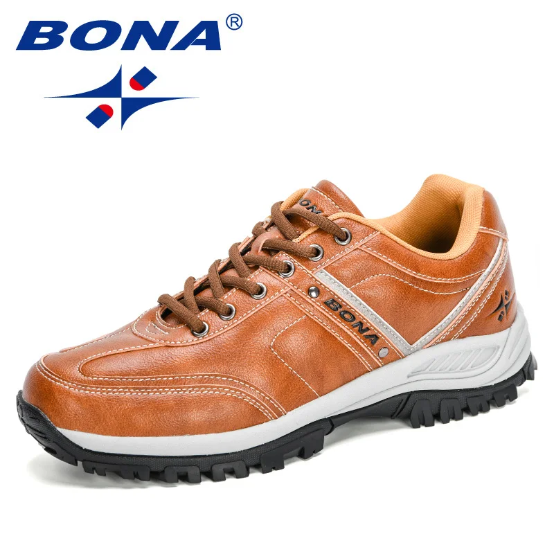 Кроссовки мужские BONA Резиновые Нескользящие для прогулок походов 2020 | Спорт и