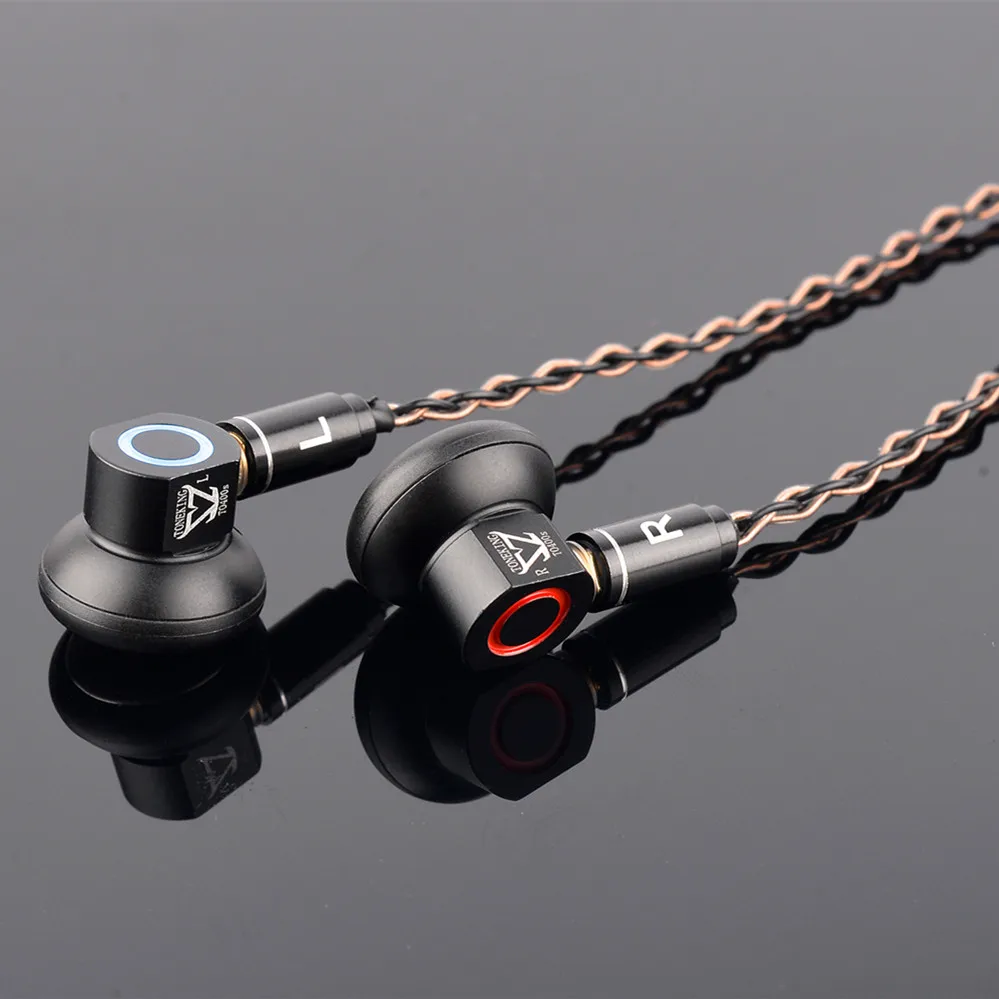 TONEKING TO400s 400Ohm Высокая чувствительность графеновая диафрагма плоский Hifi музыкальный монитор DJ Studio стерео металлические наушники TO600 \ TO150