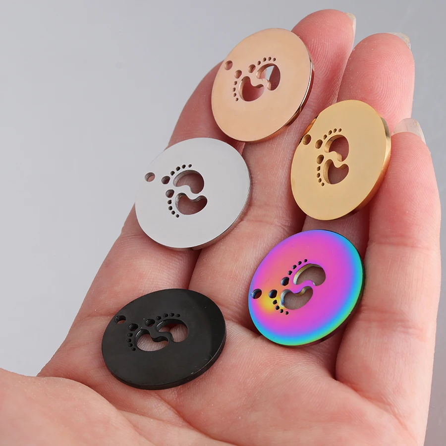 Fnixtar полые детские ножки Круглый Шарм зеркальная полированная нержавеющая сталь