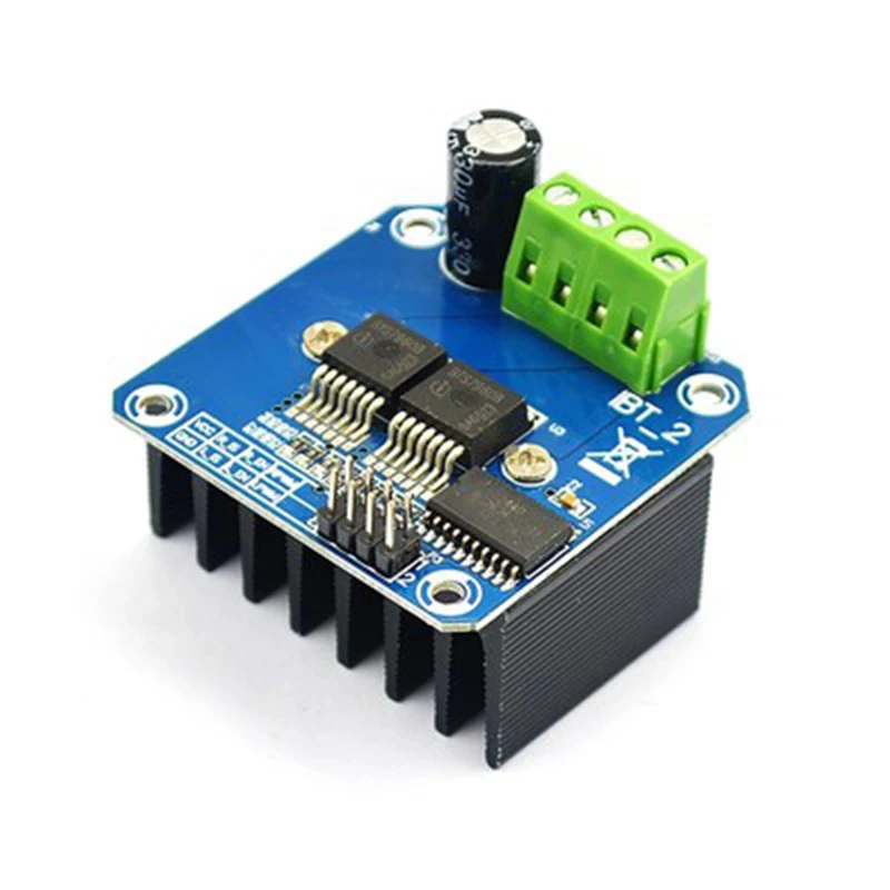 Двойной модуль двигателя высокой мощности BTS7960 43A H-bridge/smart car/ | Электронные