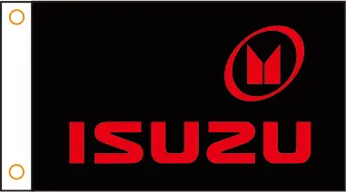 

Car Flag Custom Flag Car ISUZU Banner 3x5ft 100% Polyester