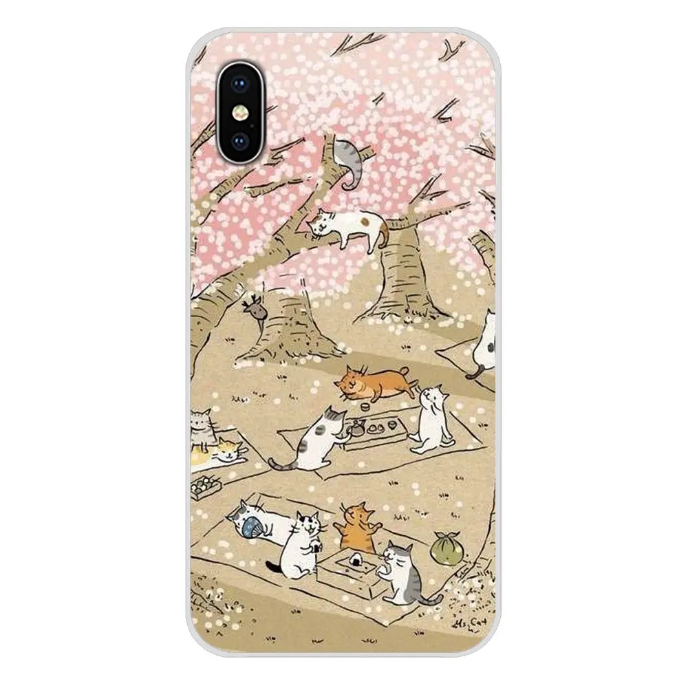 images 7 Прозрачный чехол из ТПУ с японским рисунком кота для Xiao mi 4 mi 5 mi 5s mi 6 mi A1 A2 5X6X8 9 Lite SE Pro mi Max Mix 2 3 2S - Цвет: images 7