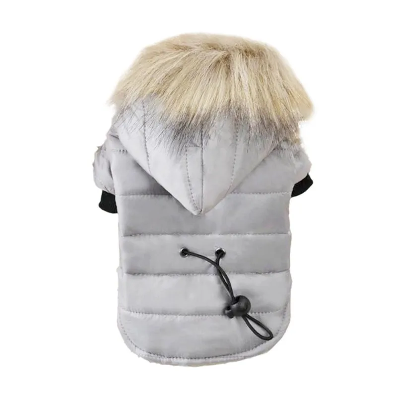 Хит удобные и дышащие худи для домашних собак теплое зимнее стеганое утолщение