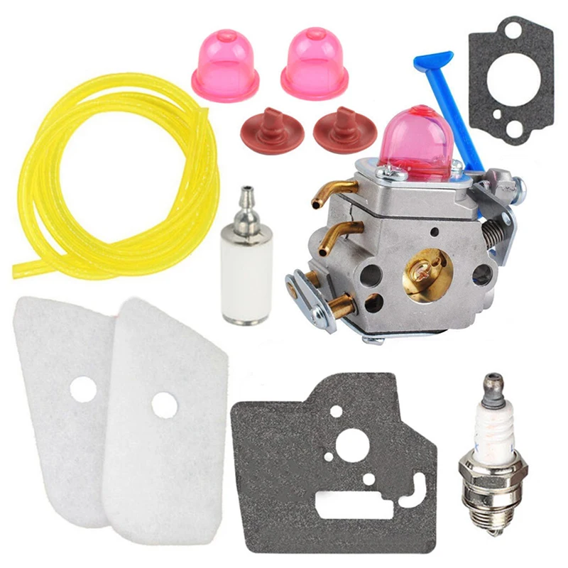 

Replacement Carburetor Kit Tool Parts For Husqvarna 124L 125L 128CD 128L Fuel Filter