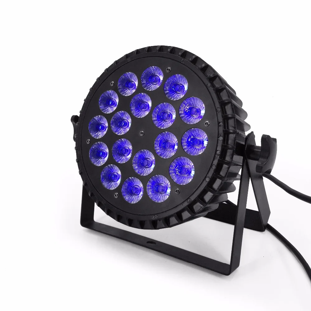 Алюминиевый сплав 18x18 Вт RGBWA UV 4в1 5в1 6в1 светодиодный Par DMX512 для дискотек музыкальный Сценический Эффект диско лампа сценический светильник