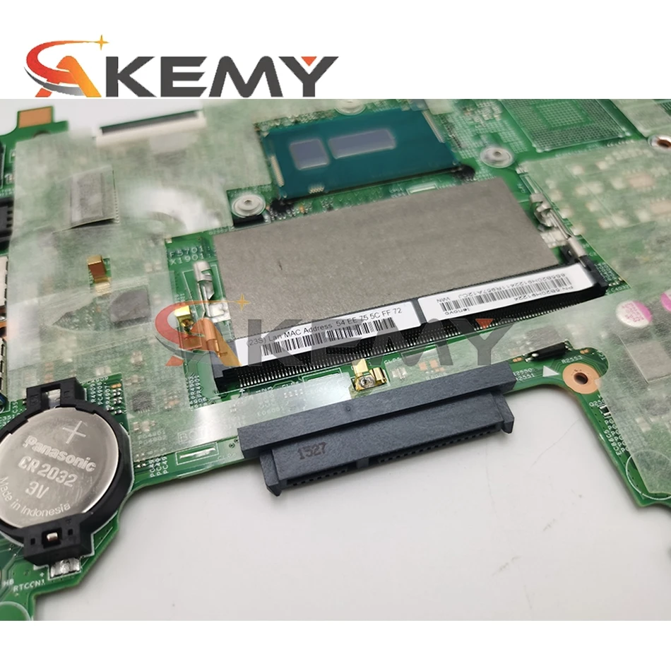 

Akemy LT41 MB 14217-1M Laotop motherboard for Lenovo YOGA 500-15IBD FLEX3-1570 (15 inch) original mainboard I5-5200U GM