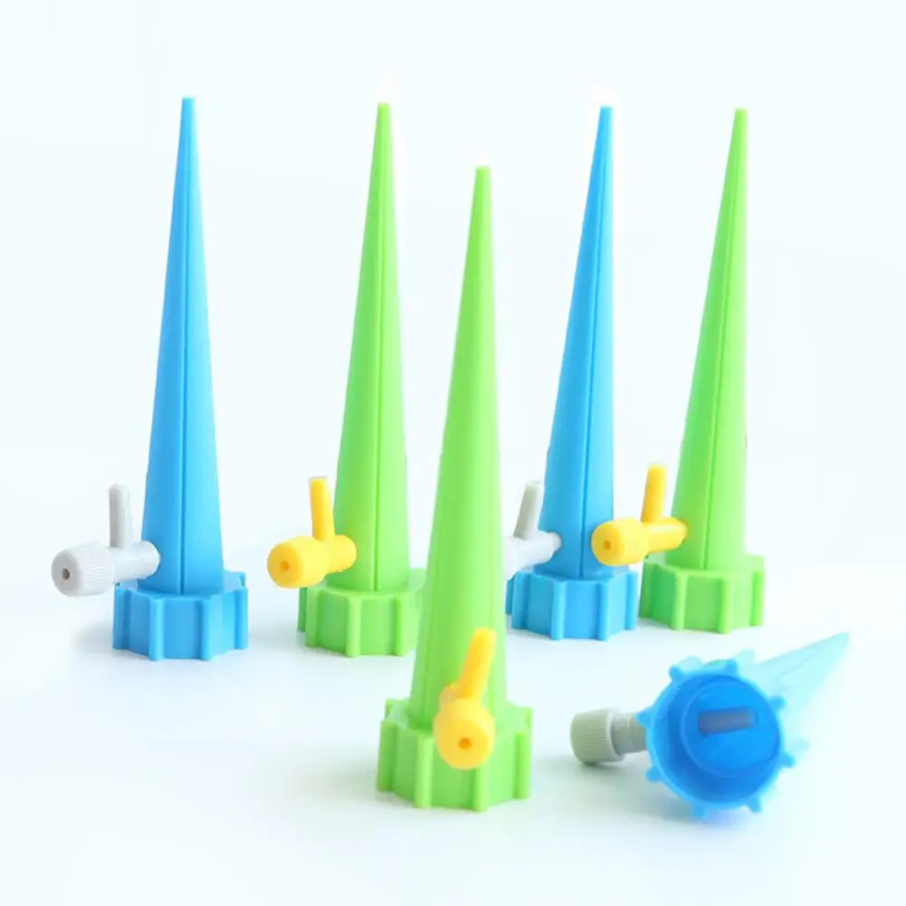 

6pcs Automatic Irrigation Device Drip Flower Plant Sprinkler Watering Spike Tool for Plants Flower Indoor Household TTT