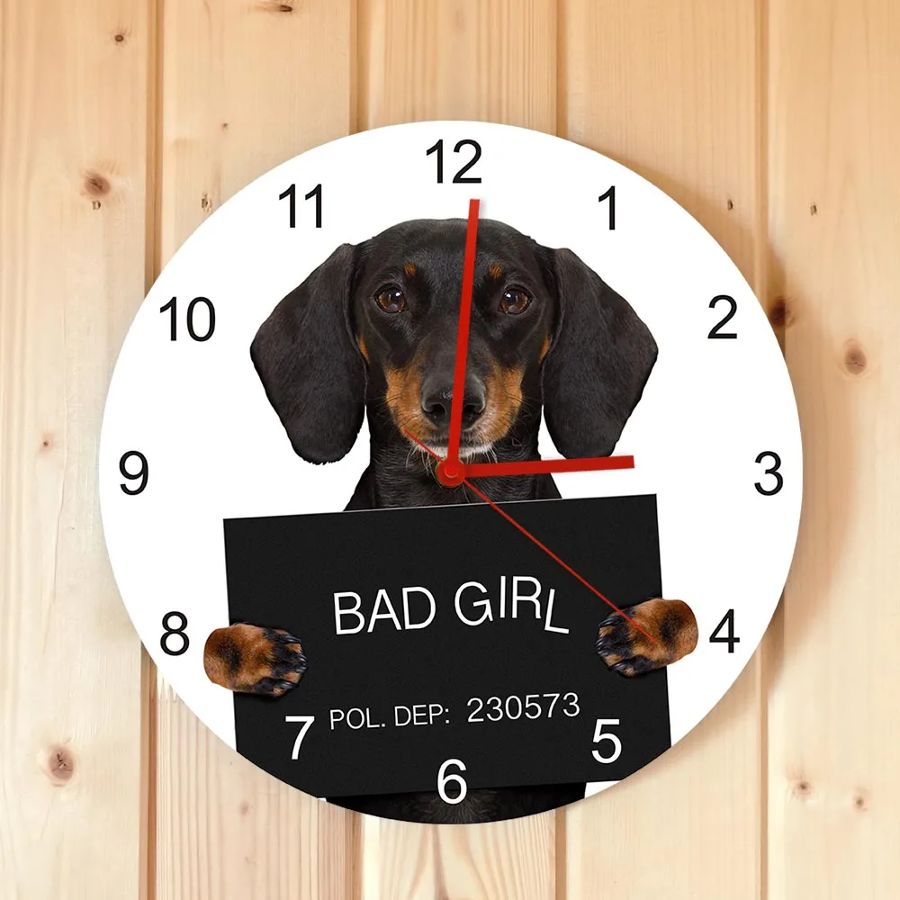 Тюремный щенок наручные часы для собак забавный подарок детей декор комнаты