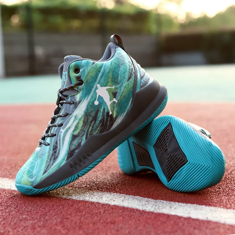 Пара баскетбольных кроссовок обувь в стиле ретро кроссовки для мужчин Цвет