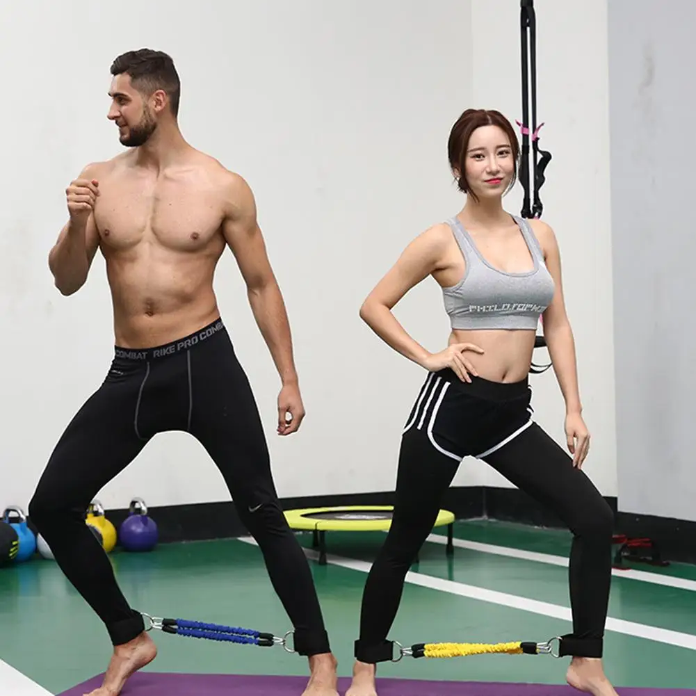 Ленты Эспандеры для тренировки скорости и ловкости ног резиновые ленты спорта