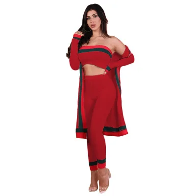 Женский костюм в африканском стиле большой эластичный осенний дизайнерский с