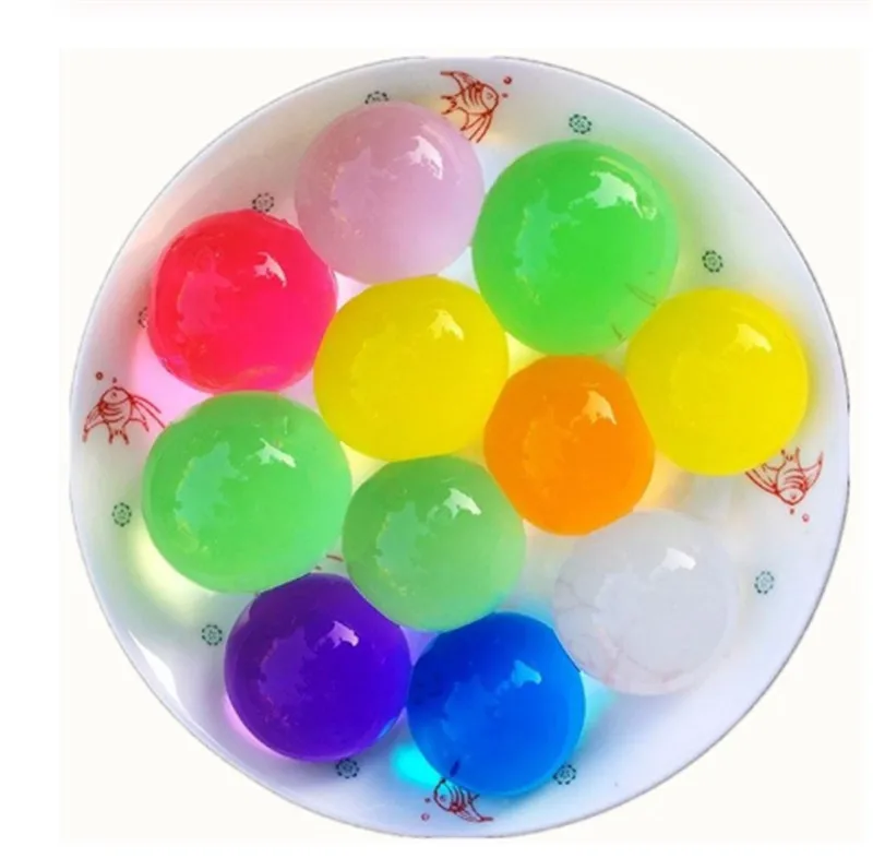 Большие Кристальные гидрогелевые гелевые шарики для почвы 20 шт. детская игрушка