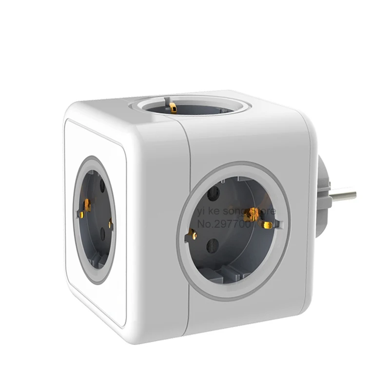 Штепсельная Вилка Sopend для путешествий блок питания 4 розетки умная электрическая
