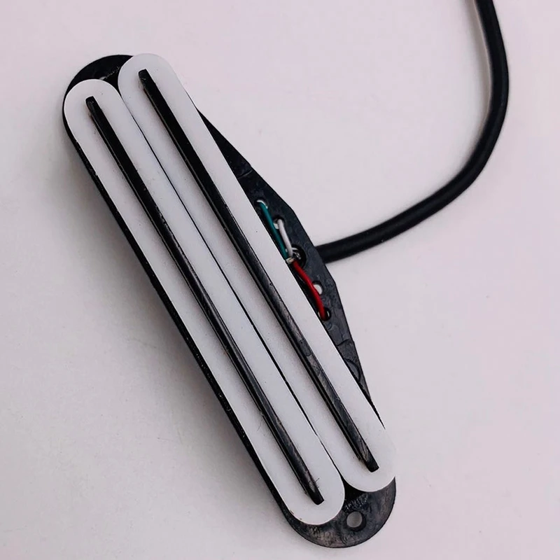 Звукосниматель Hot Rail с двойной дорожкой 11K Alnico5 подходит для электрогитары Fender Strat