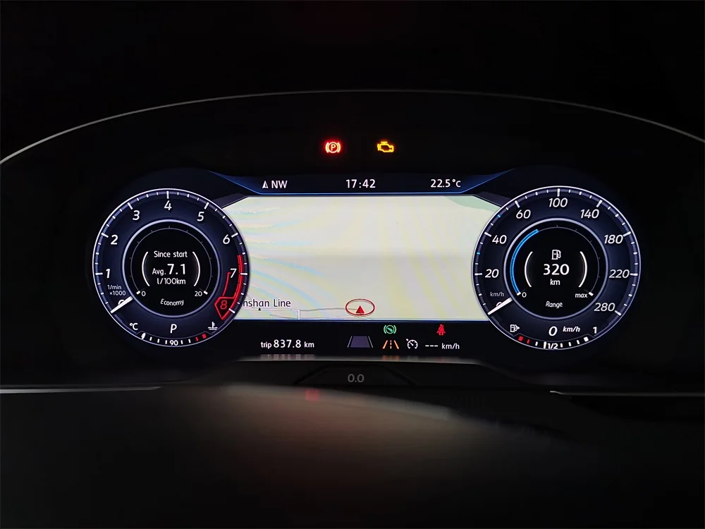 Спидометр и одометр для VW Passat B8 Arteon вариант Alltrack Touran виртуальная кабина ЖК