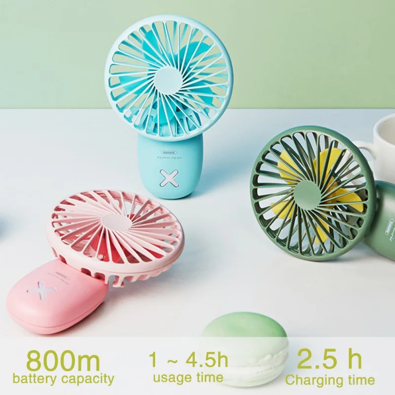 

Portable Handheld Mini USB Fan Ventiladors Rechargeable Built-in Battery 800mAH Handy Air Cooling Fan For Outdoor Home I