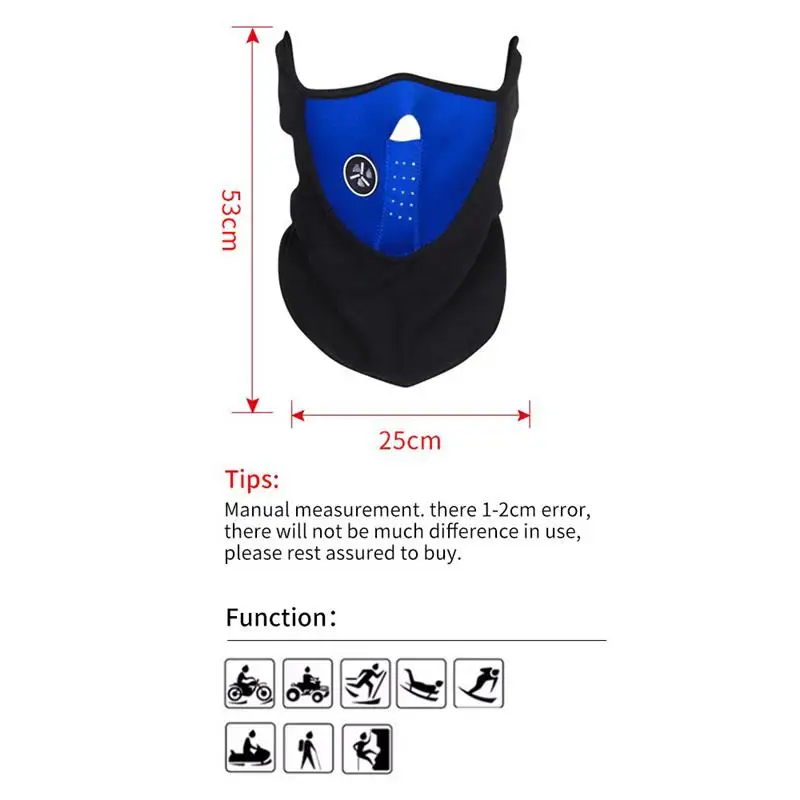 

Winter Spring Outdoor Face Warmer Scarve Unisex Skiing Motorcycle Cycling Riding Windproof Neck Warmer Face Sport Hiking Scarves