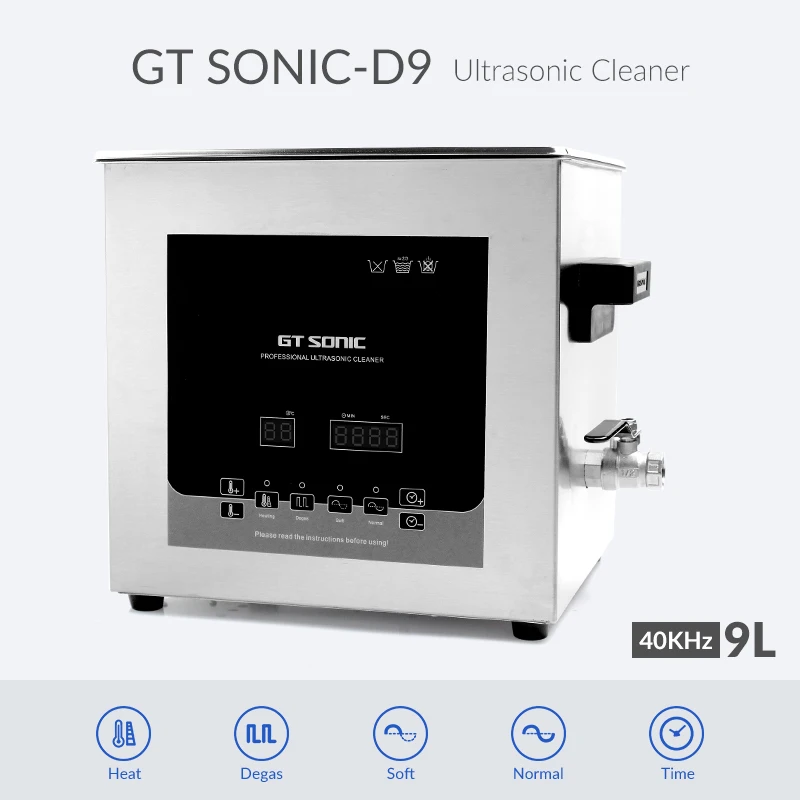 

GT SONIC 9L Cleaning Tool Machine explosion proof ultrasonic cleaner