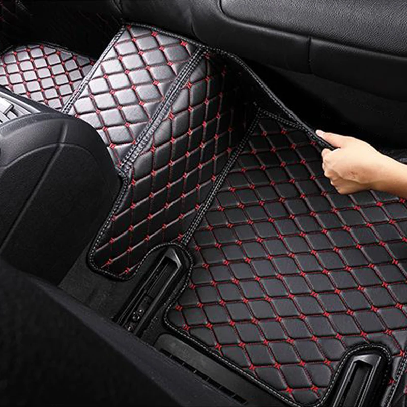 

High quality leather black blue car floor mat For haval f7 h6 f7x h9 h2 h1 h3 h5 h8 m6 h4 rugs carpets accessories