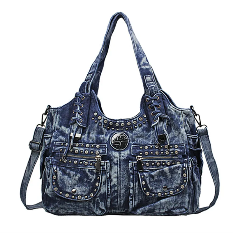 Bolso Kiple Брендовая женская сумка 2019 модные джинсовые сумки женские джинсы на плечо