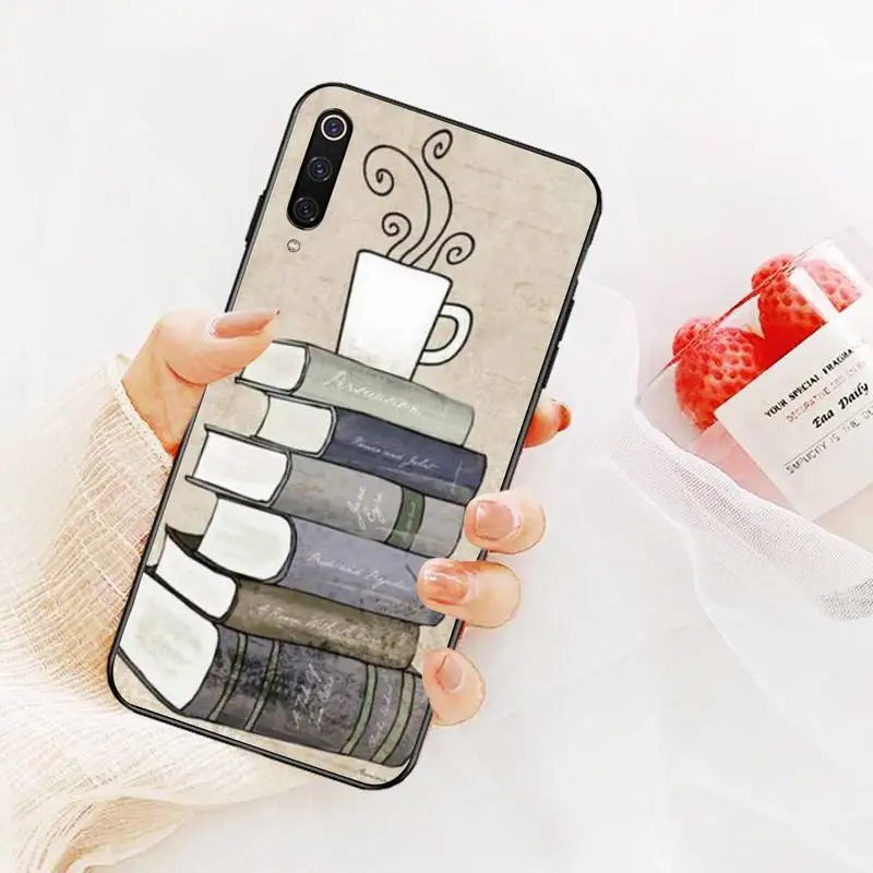 PENGHUWAN книги и кофе ТПУ Мягкий силиконовый чехол для телефона Xiaomi Mi9 9SE 8SE Pocophone F1 Mi8