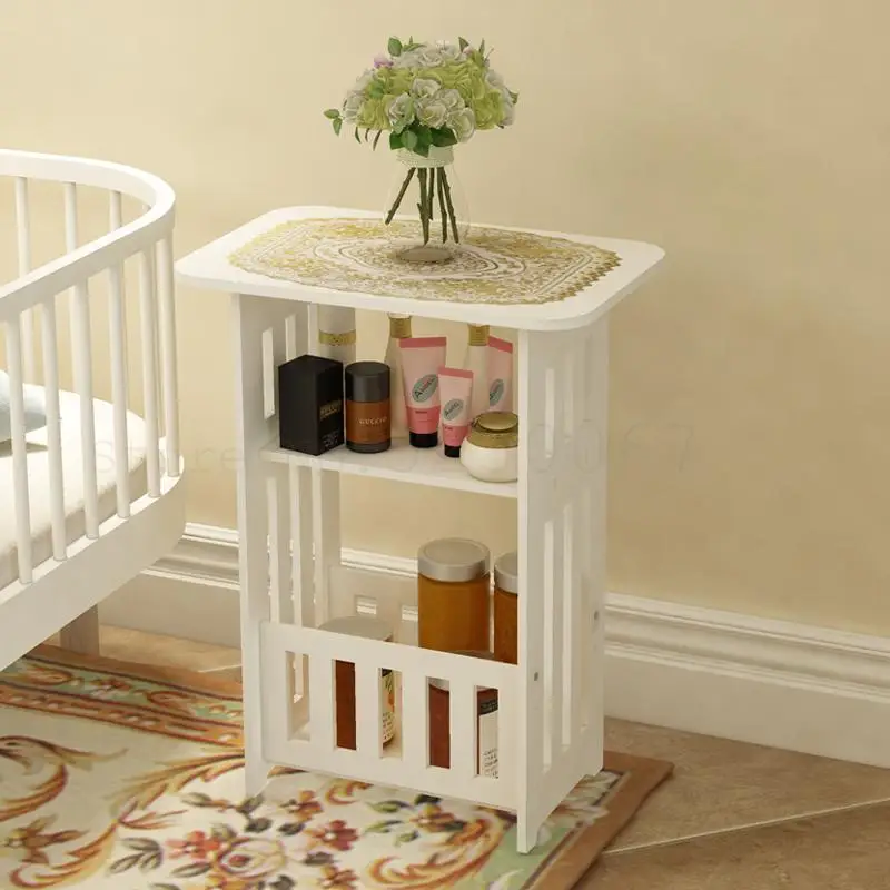 Ночная тумбочка для гостиной в скандинавском стиле чайный столик несколько