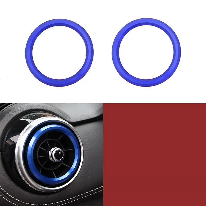 Outlet Air Conditioner Automobile Modified Chromium Car Styling Decoration Modification Protecter 17 FOR Morris Garages MG GS | Автомобили