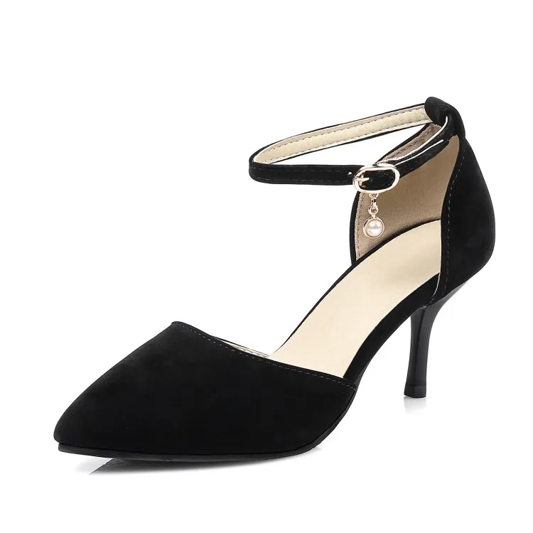 Большой Размеры дамских туфель на высоком каблуке Для женщин женская обувь