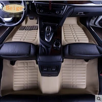 no odor full surrounded special car floor mats wear resisting non slip carpets waterproof rugs for volkswagen touareg