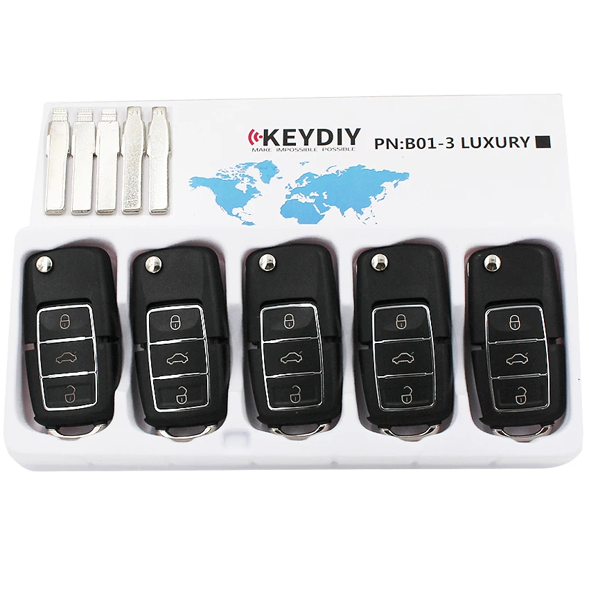 Пульт дистанционного управления B01 серии 5 шт./лот KEYDIY Оригинальный Универсальный