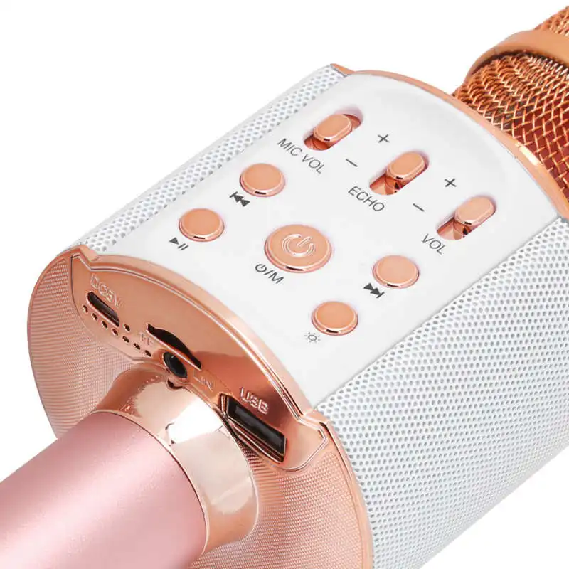 

Microphone H60S Karaoke Microphone Portable Wireless Home KTV Handheld Microphone Microphone