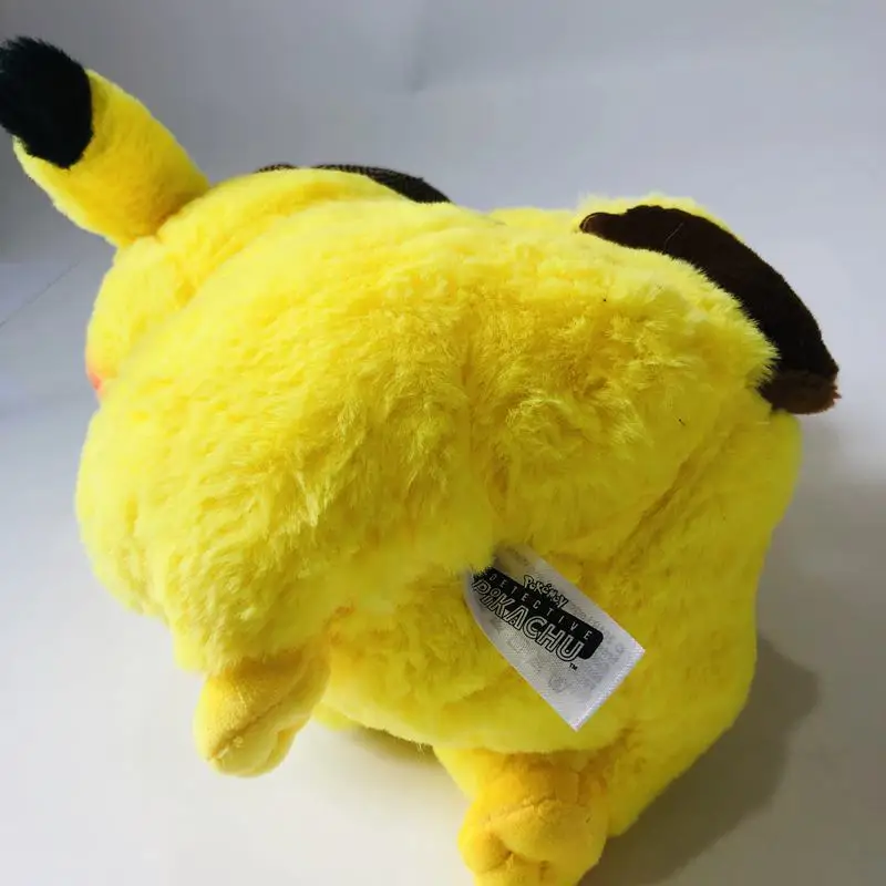 

Pokemon Pikachu Lovely Plush Movie Detective PP Cotton Stuffed Animals Plush Pillow Decoration Kinderen Speelgoed Kerstcadeau